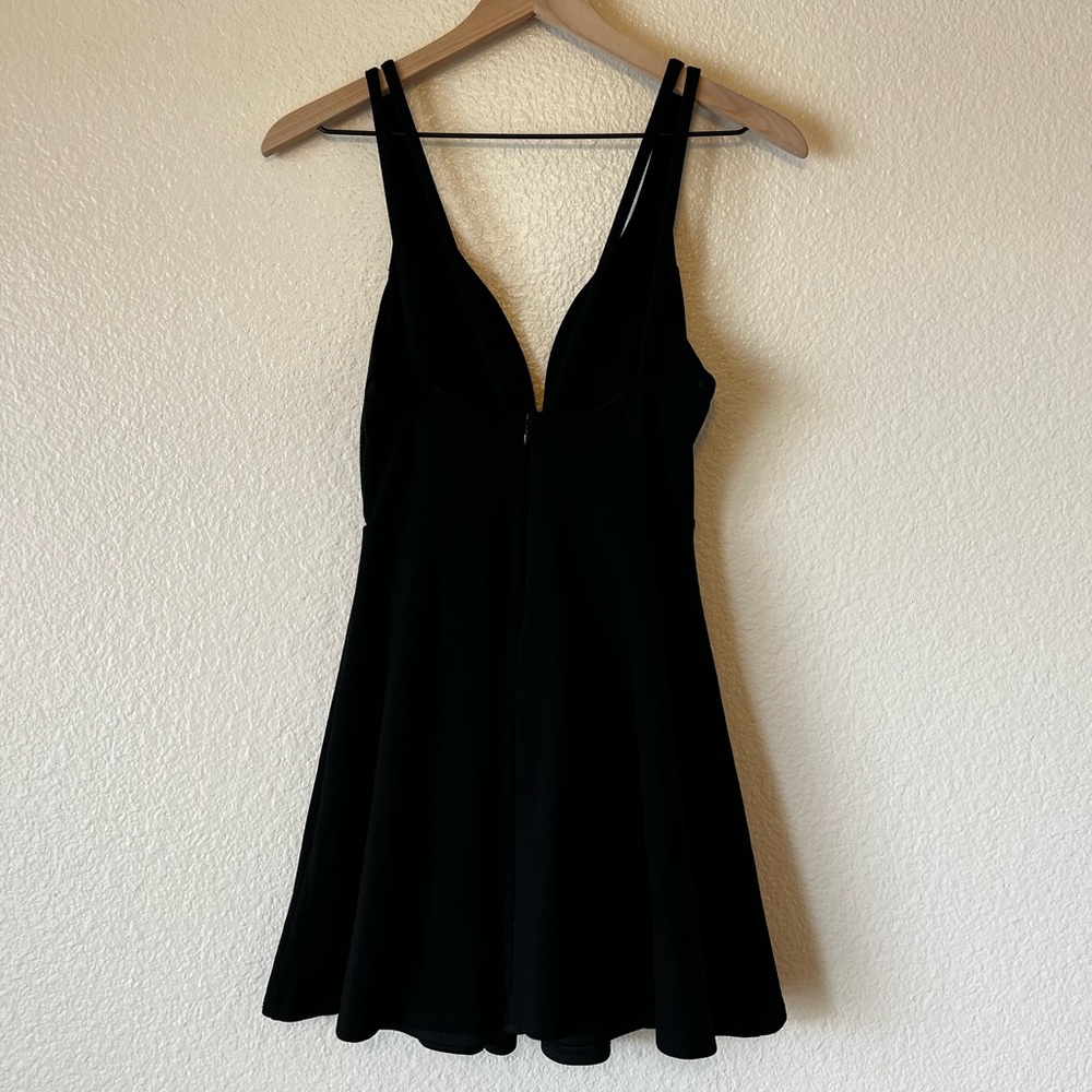 SOLD Lulus Love Galore Black Skater Dress; Size Small - Picture 8 of 12